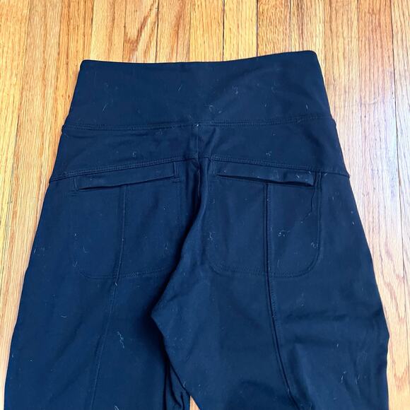 Athleta Pants Womens 2 Petite Highline Hybrid Ankle Tight Black 591441 - Picture 4 of 10